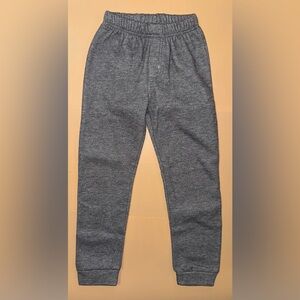 Marvel Boys Fleece Gray Sweatpants; Size 7; Kids Jogger Lounge Pants